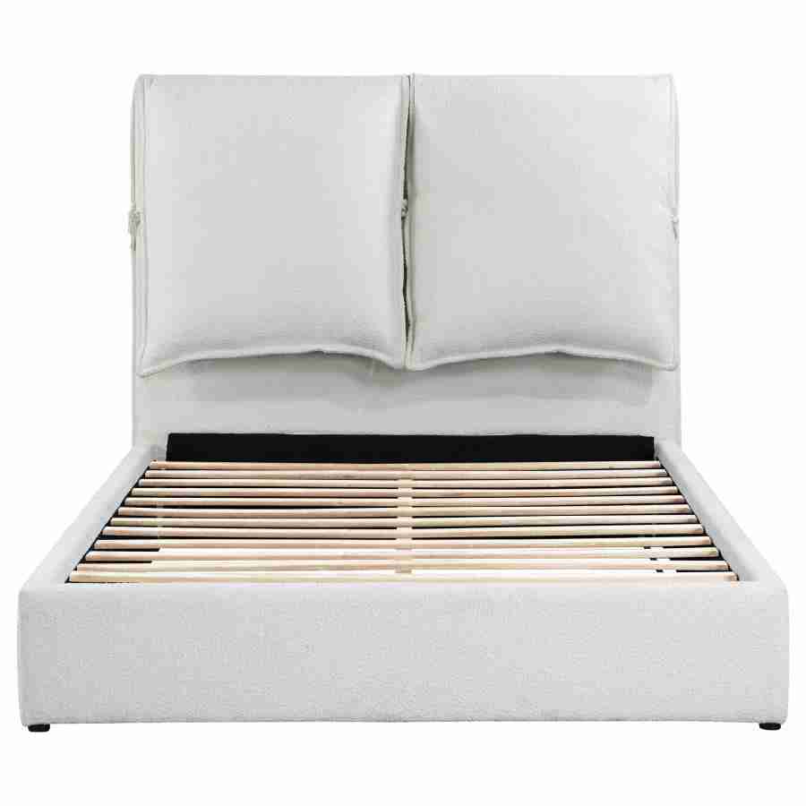 Coaster Gwendoline Upholstered Panel Bed - Thumbnail 2