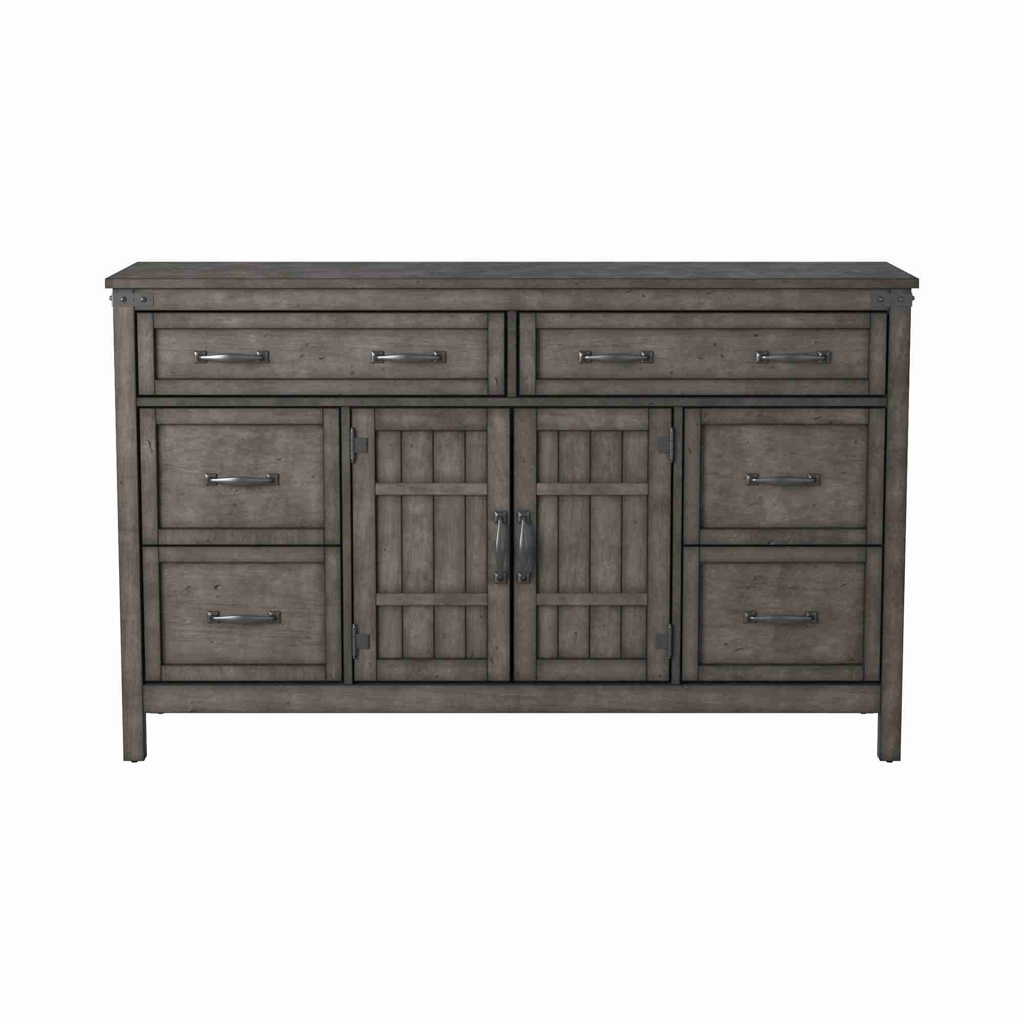 grey distressed dresser Keystone Rustic Distressed Gray Highboy Dresser