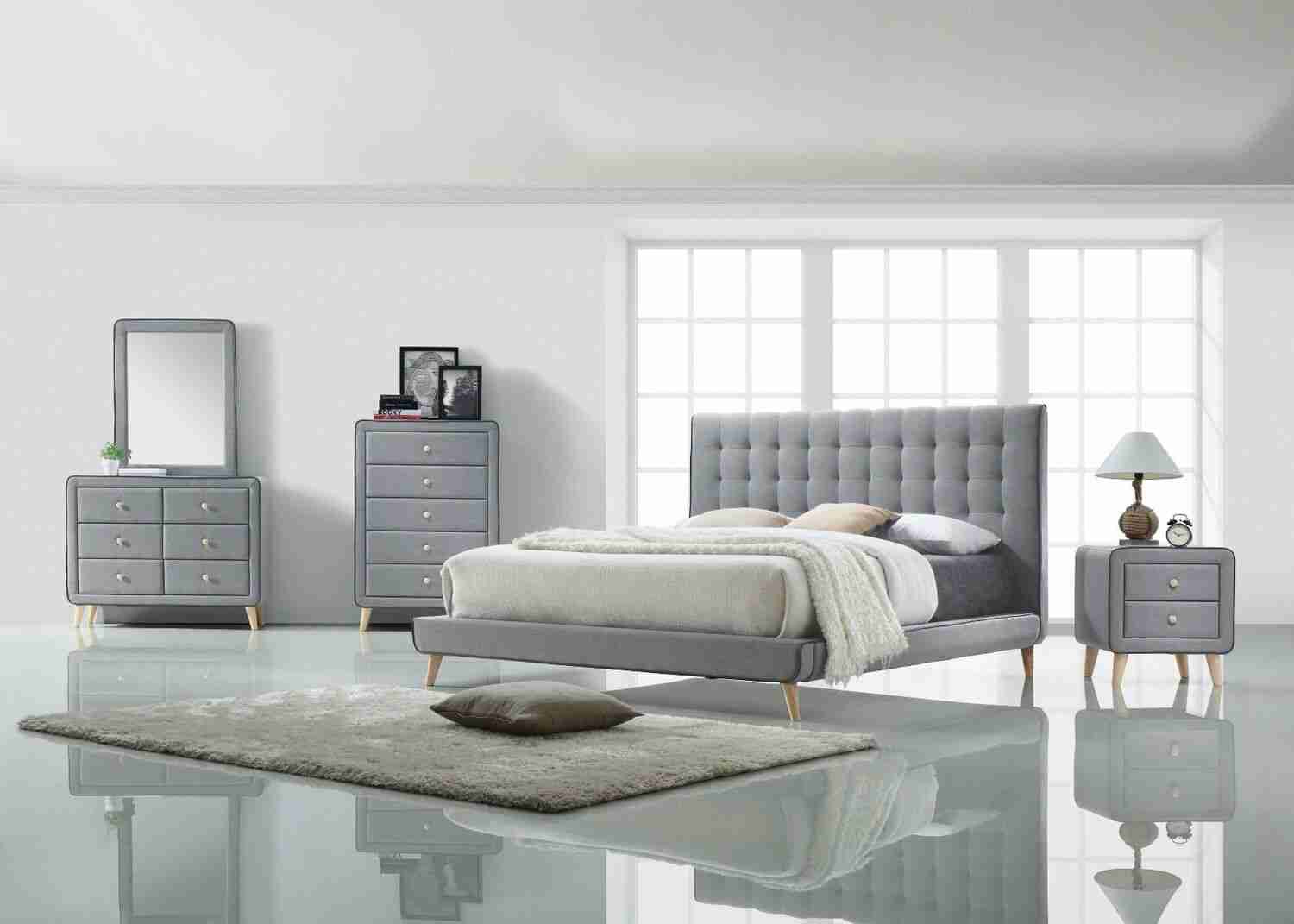 ariana grande grey dress Furniture of America Carissa Gray Dresser