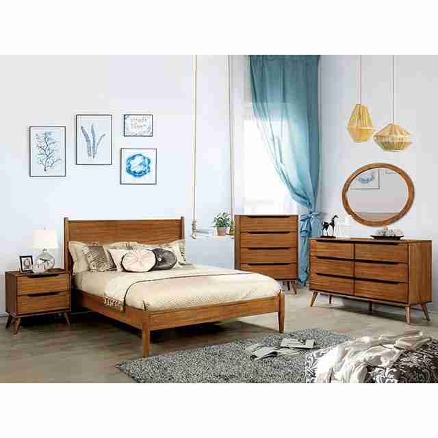 Furniture of America Lennart Panel Bed - Thumbnail 3