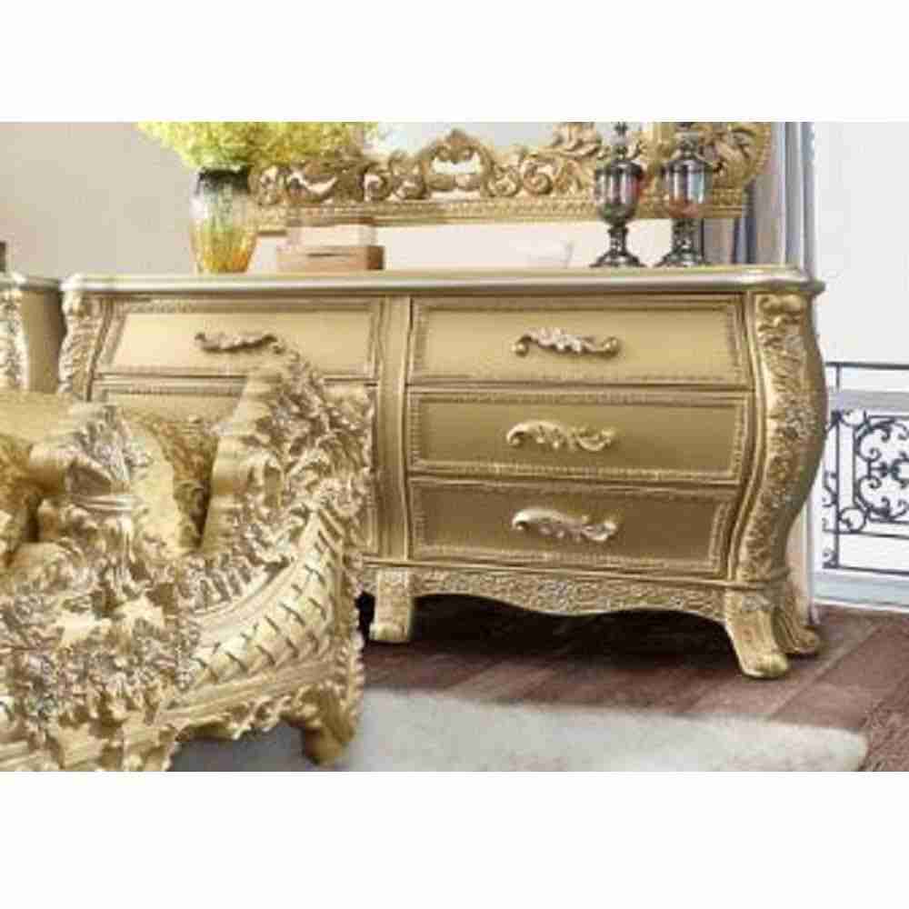 ACME Furniture Cabriole Gold Dresser BD01466 - American Furniture Outlet