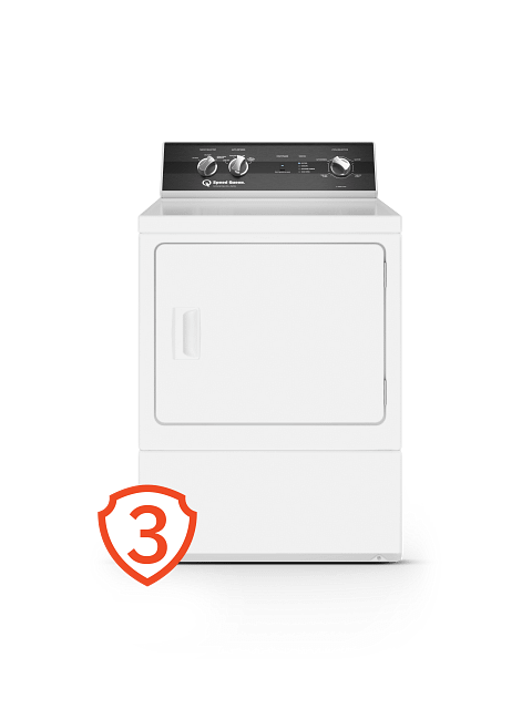DR3 Sanitizing Gas Dryer with Extended Tumble 3-Year Warranty