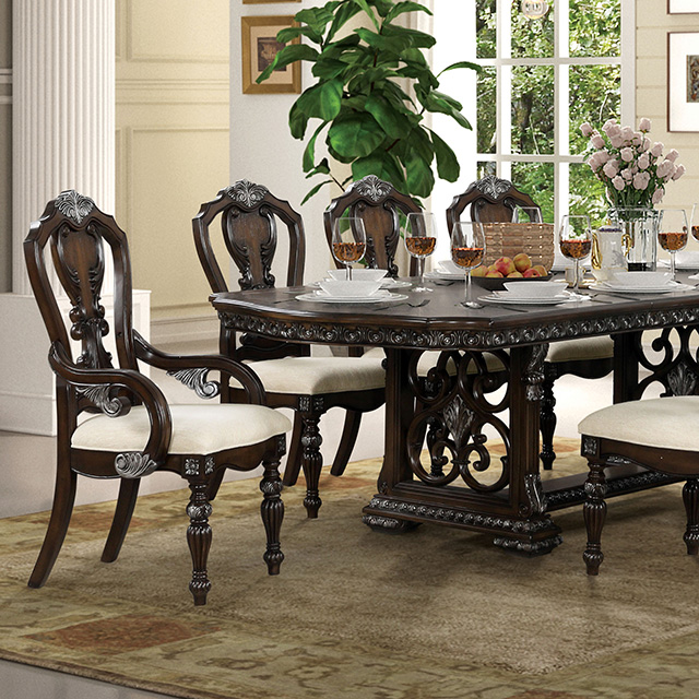 Promenade Dining Table Dark Brown FM31002DB-T-TABLE - American ...