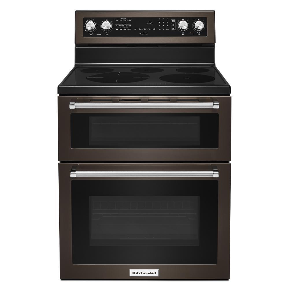 30-Inch 5 Burner Electric Double Oven Convection Range - American ...