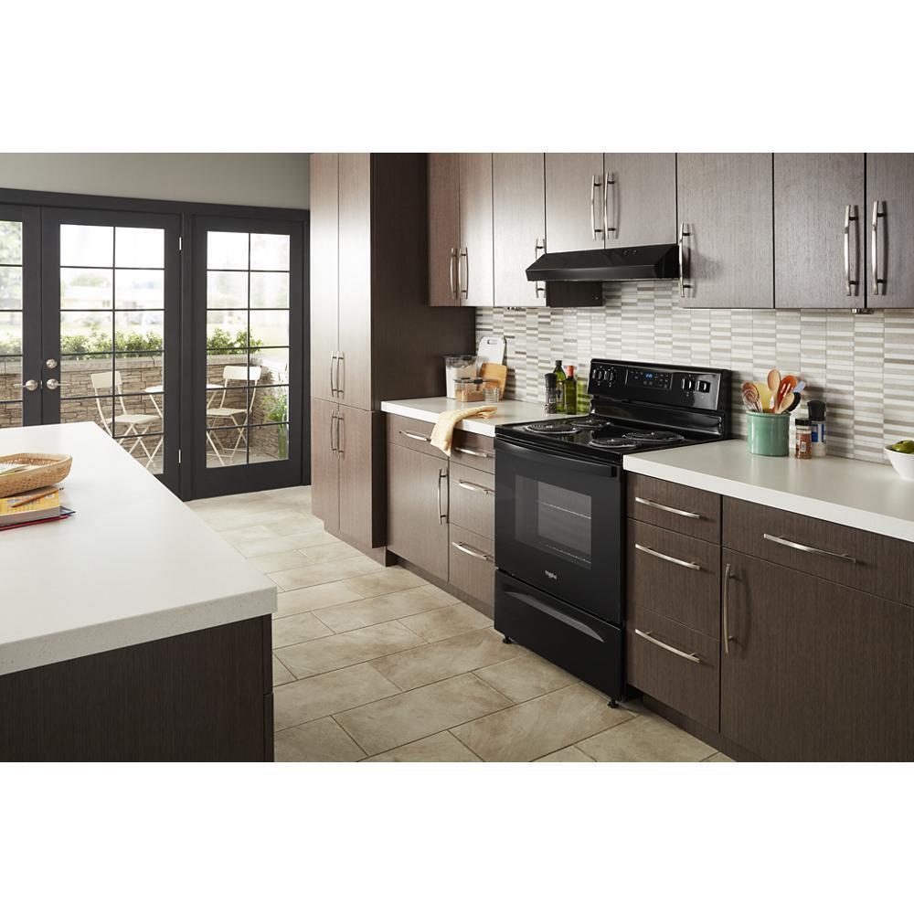 Range Setting 4. 8 cu. ft. Electric Range with Keep Warm setting - American Furniture ...