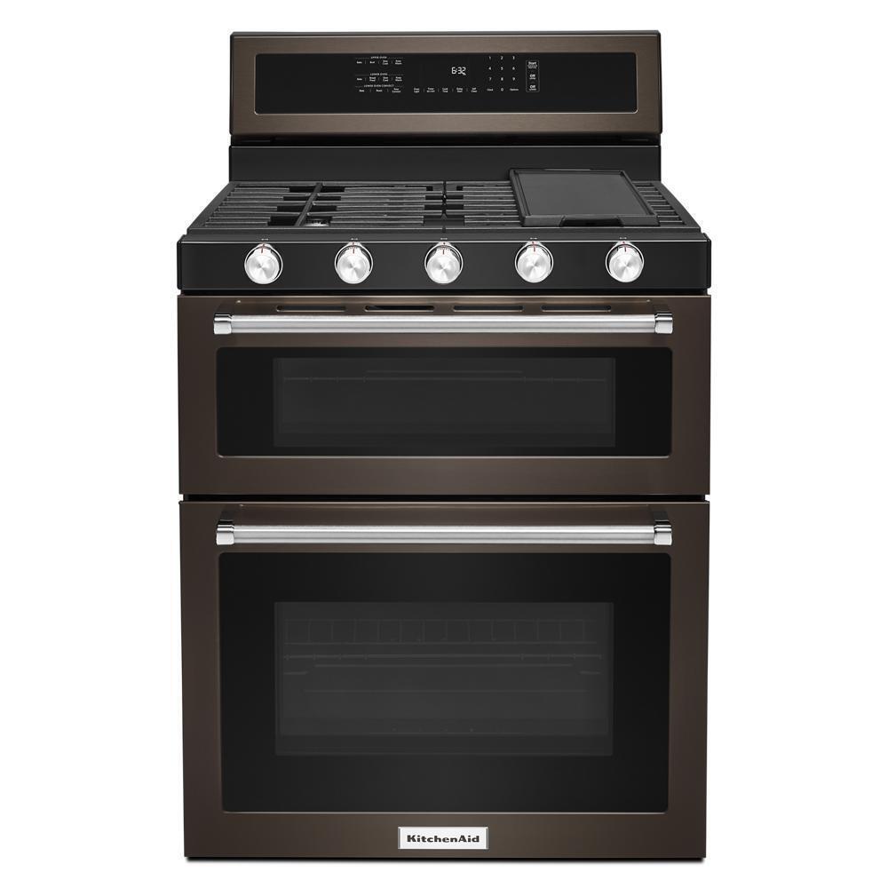Pretty Gs Ranges 30-Inch 5 Burner Gas Double Oven Convection Range - American Furniture ...