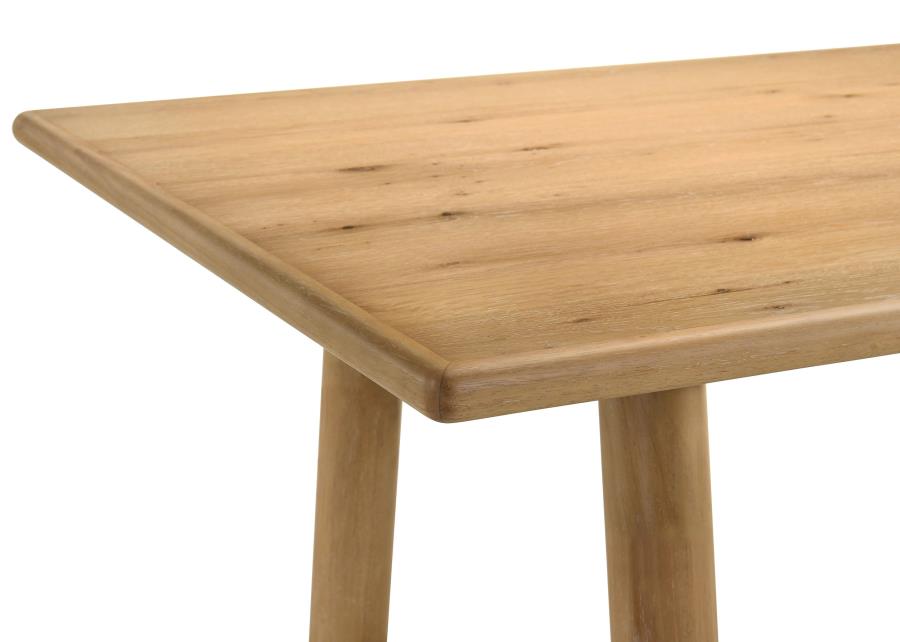 Coaster Duncan 7-piece Rectangular Wood Dining Table Set Washed