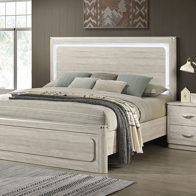 Farsund Bed Dusty Gray FM72013LG-Q-BED
